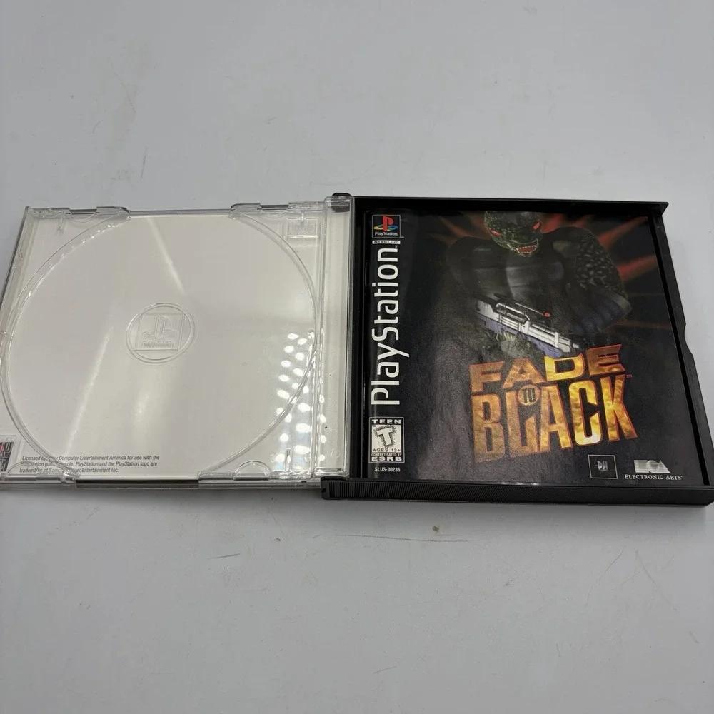 Fade to Black (Sony PlayStation 1, 1996)  PS1 CIB